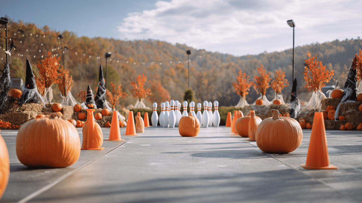 Pumpkin Bowling Adult Edition With Large Pumpkins