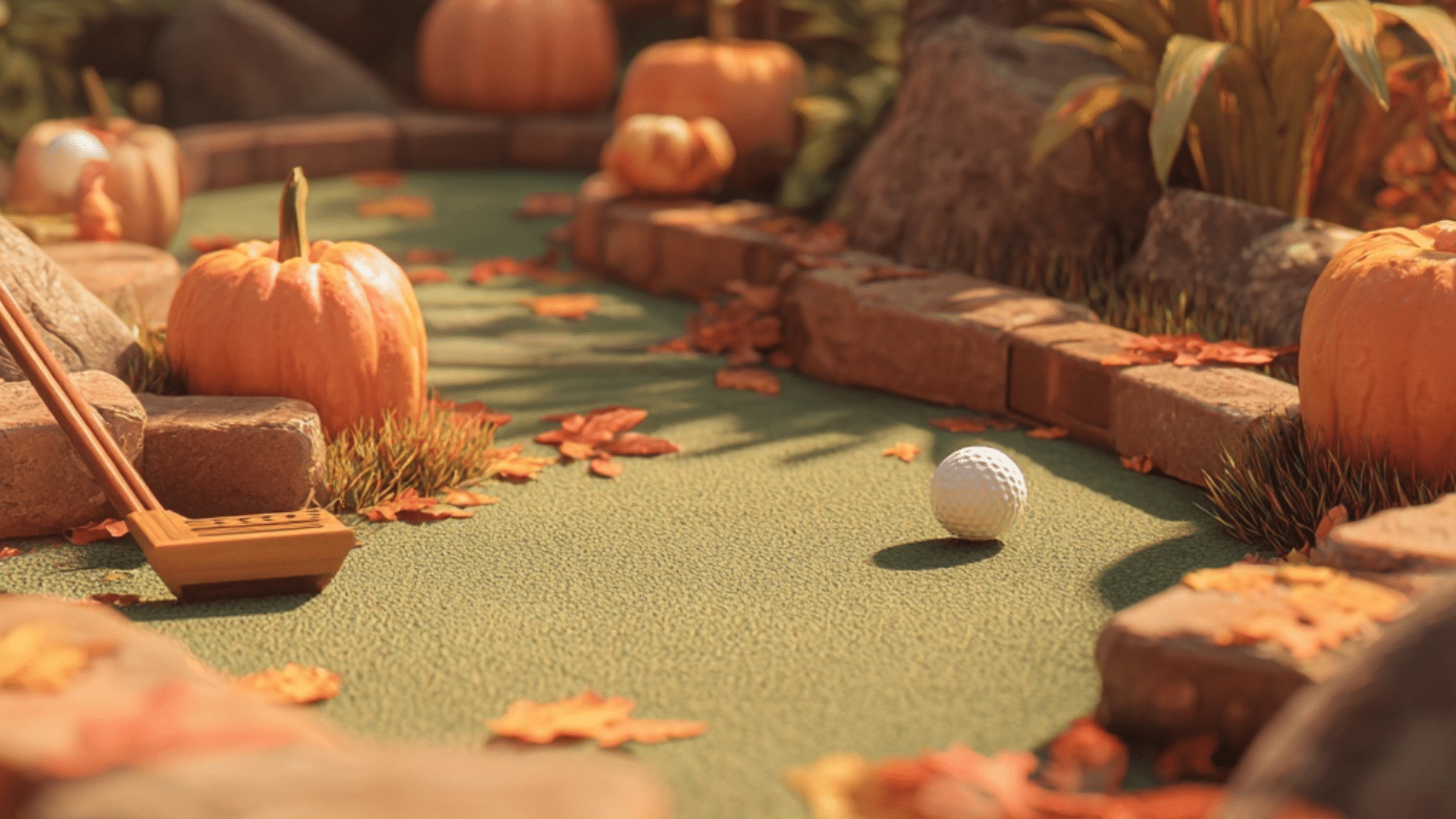 Pumpkin Mini Golf
