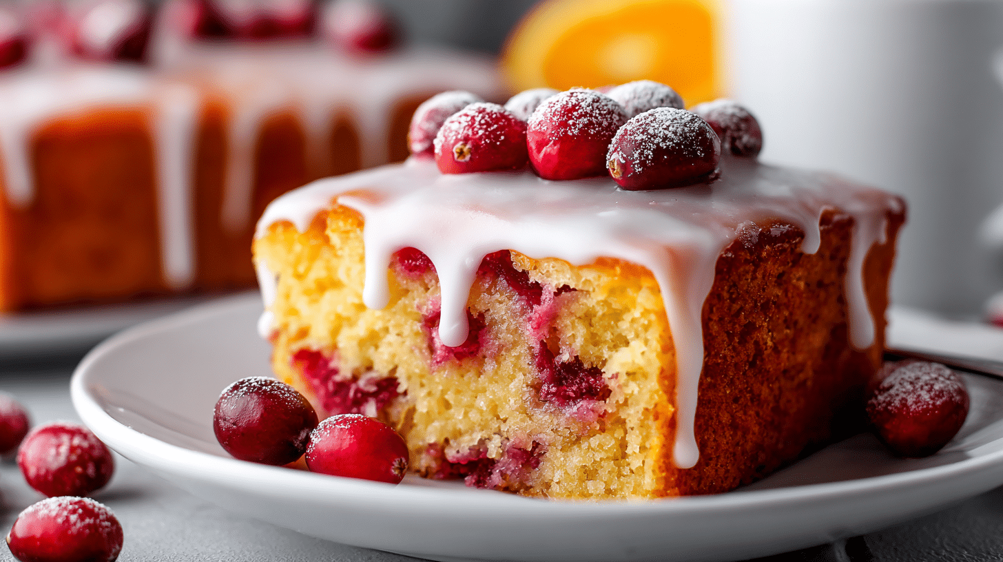 cranberry sheet cake