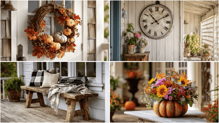 farmhouse fall porch decor