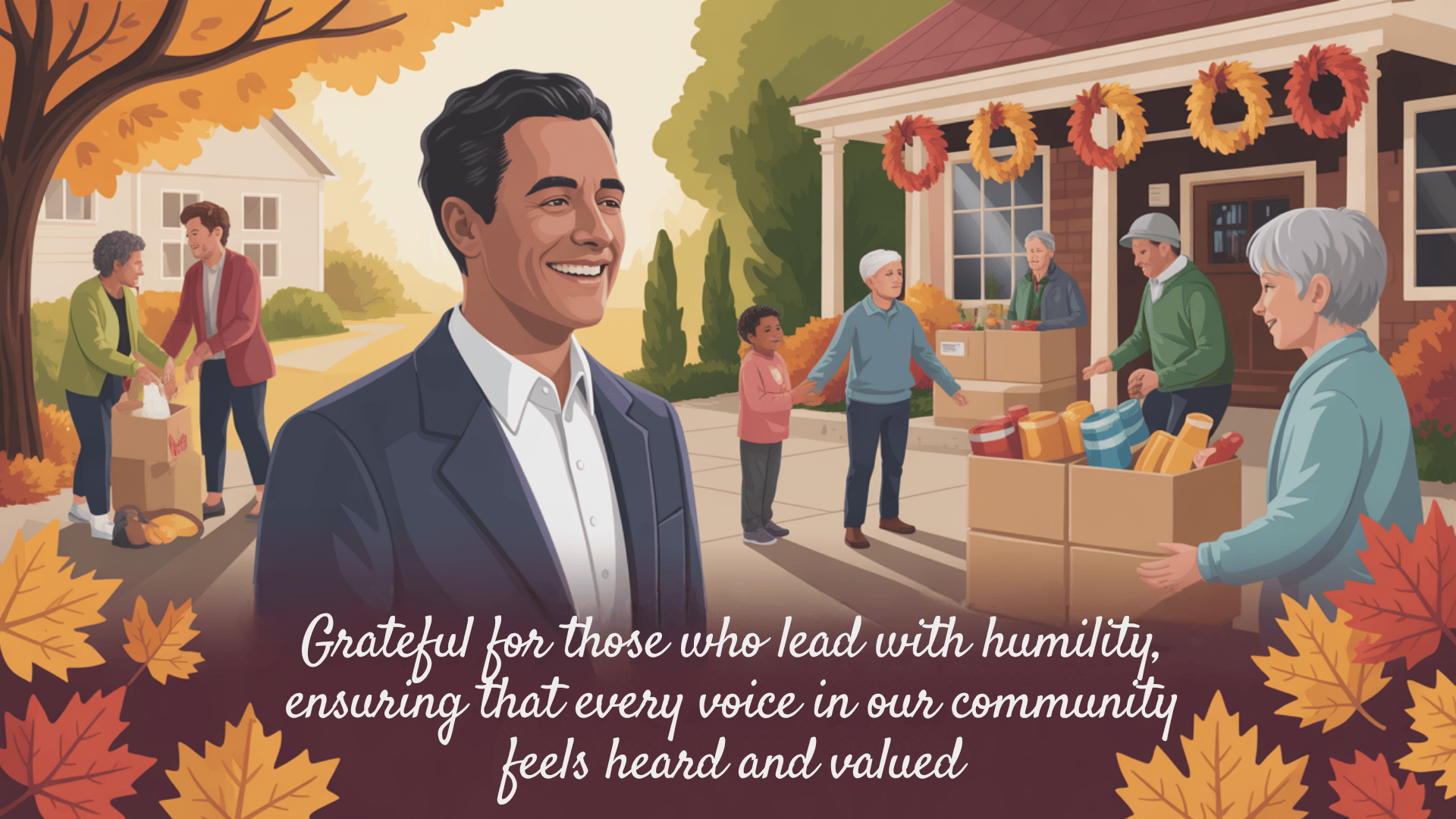 Thanksgiving Messages for Community Leaders
