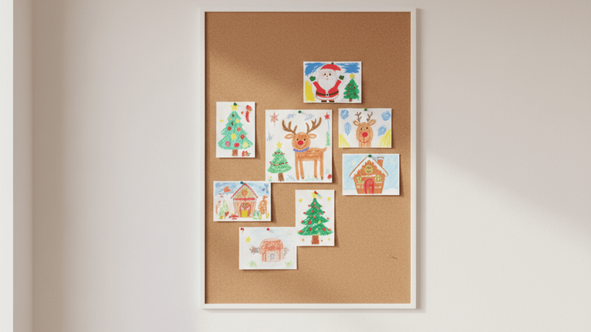 Create a Simple Kids’ Christmas “Gallery