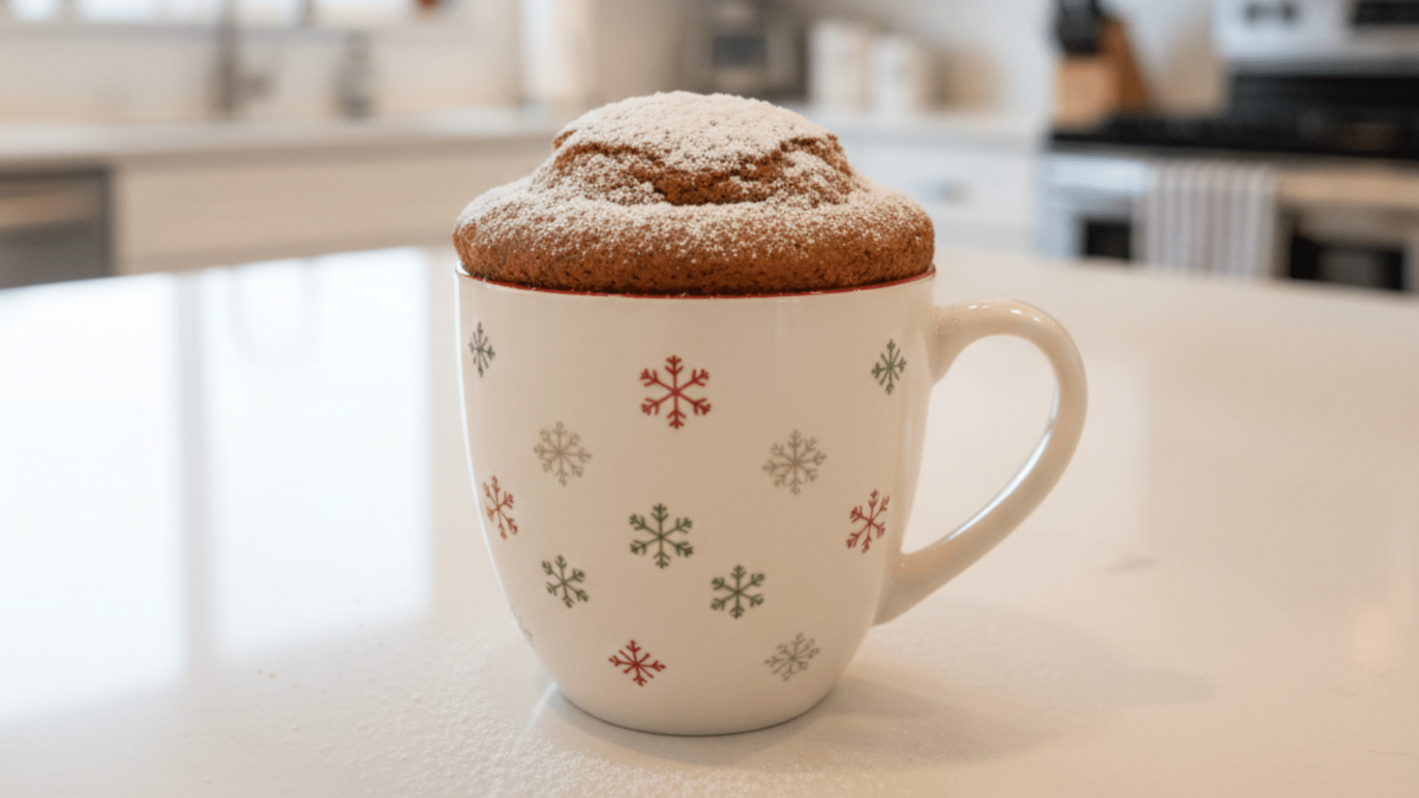 Gingerbread Mug Cake