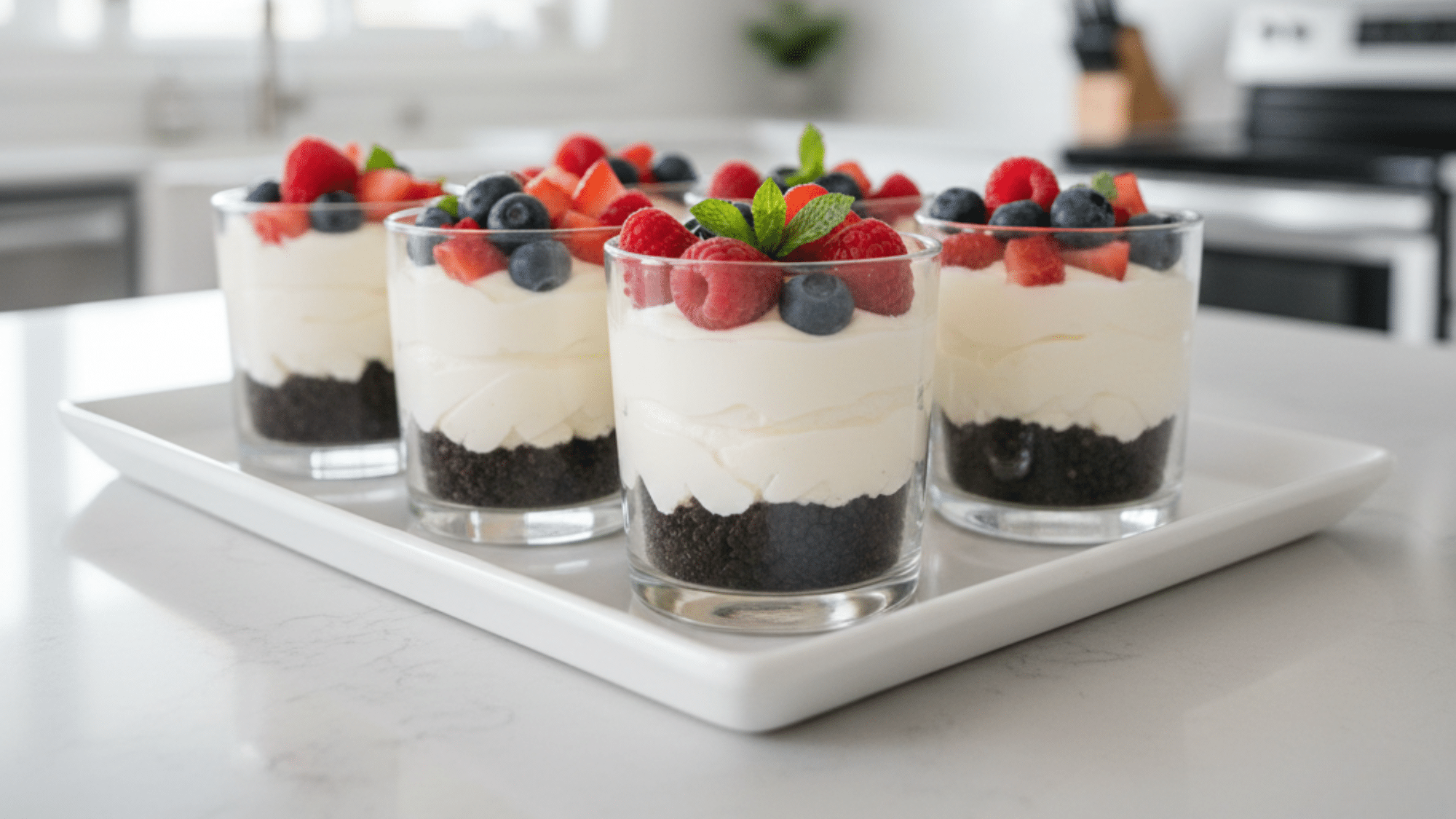 No-Bake Cheesecake Cups
