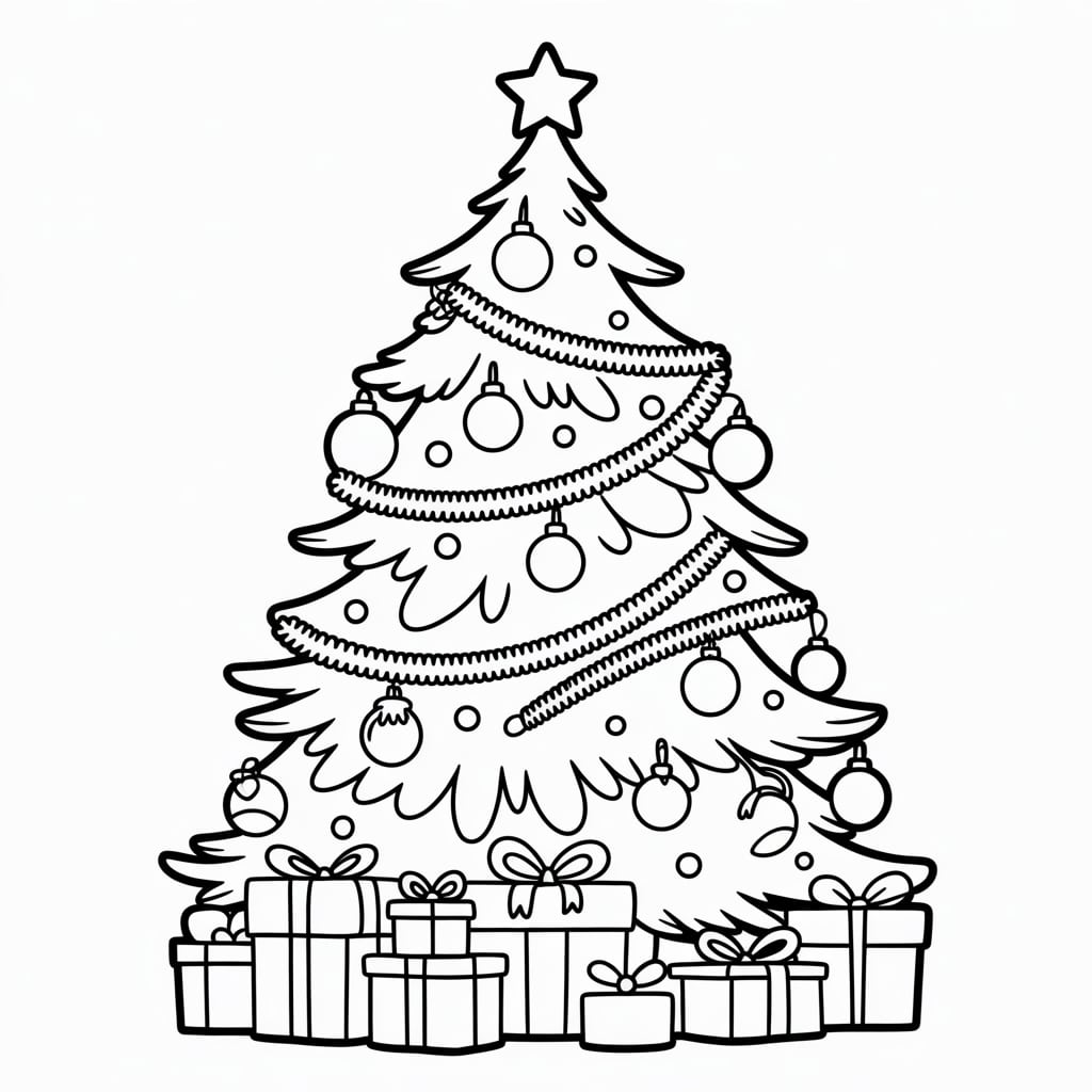 Decorated Christmas Tree