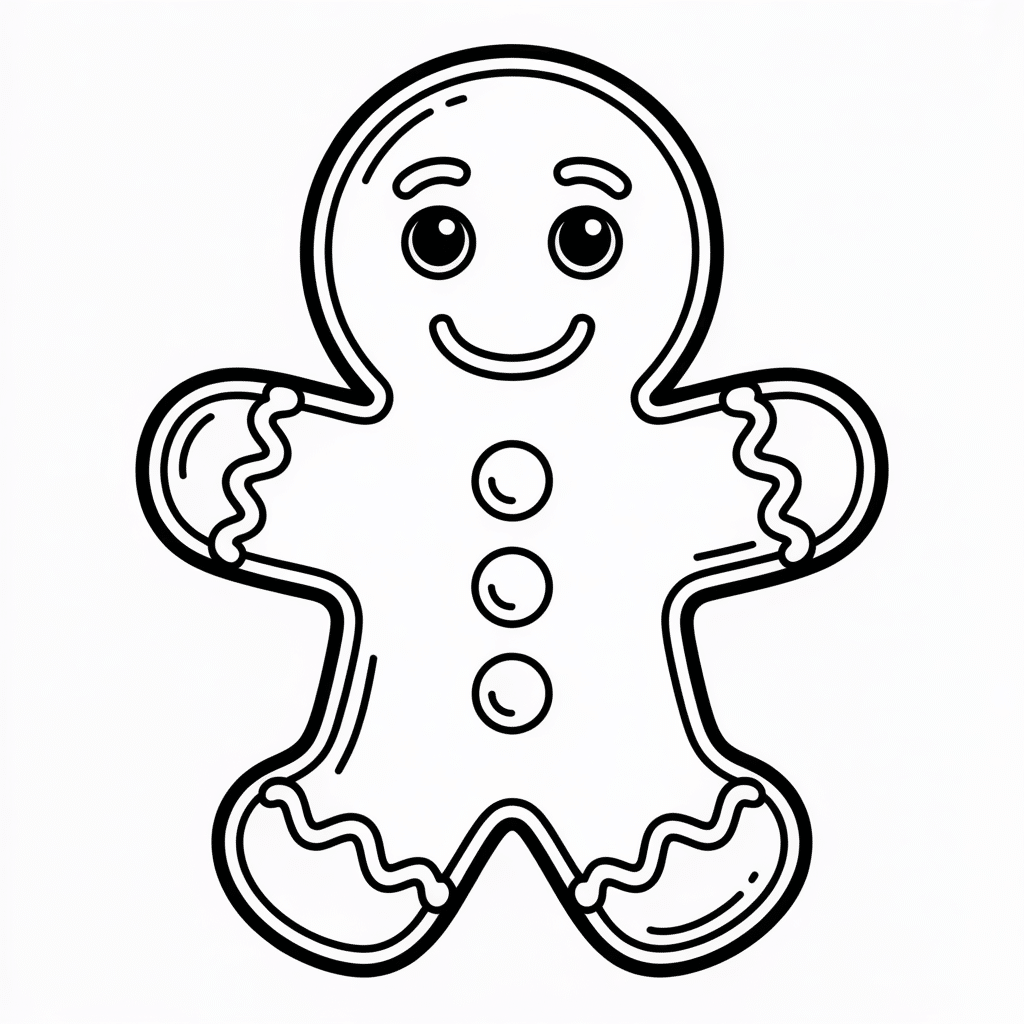 Gingerbread Man Cookie