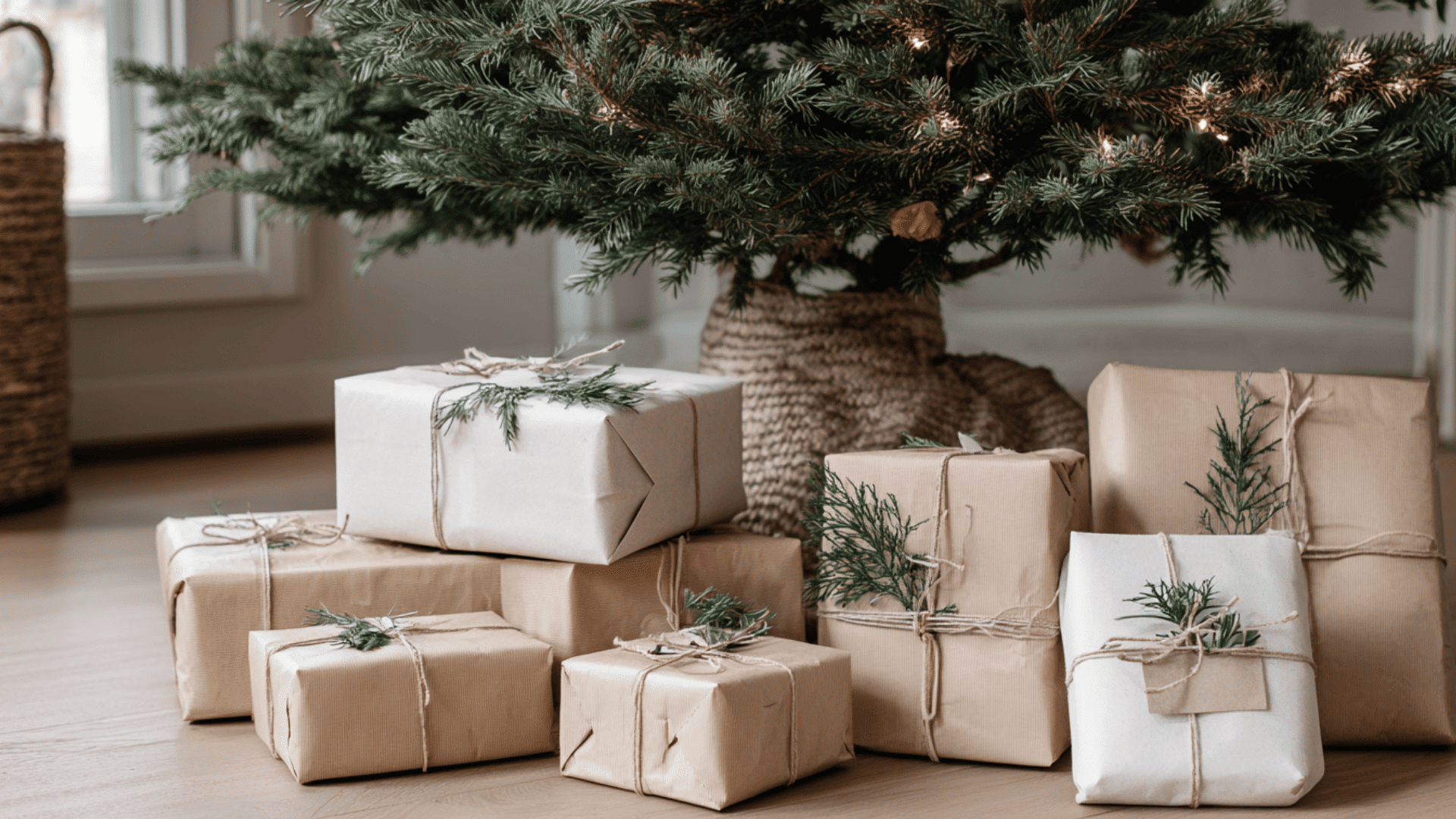 Keep Gift Wrap Minimal