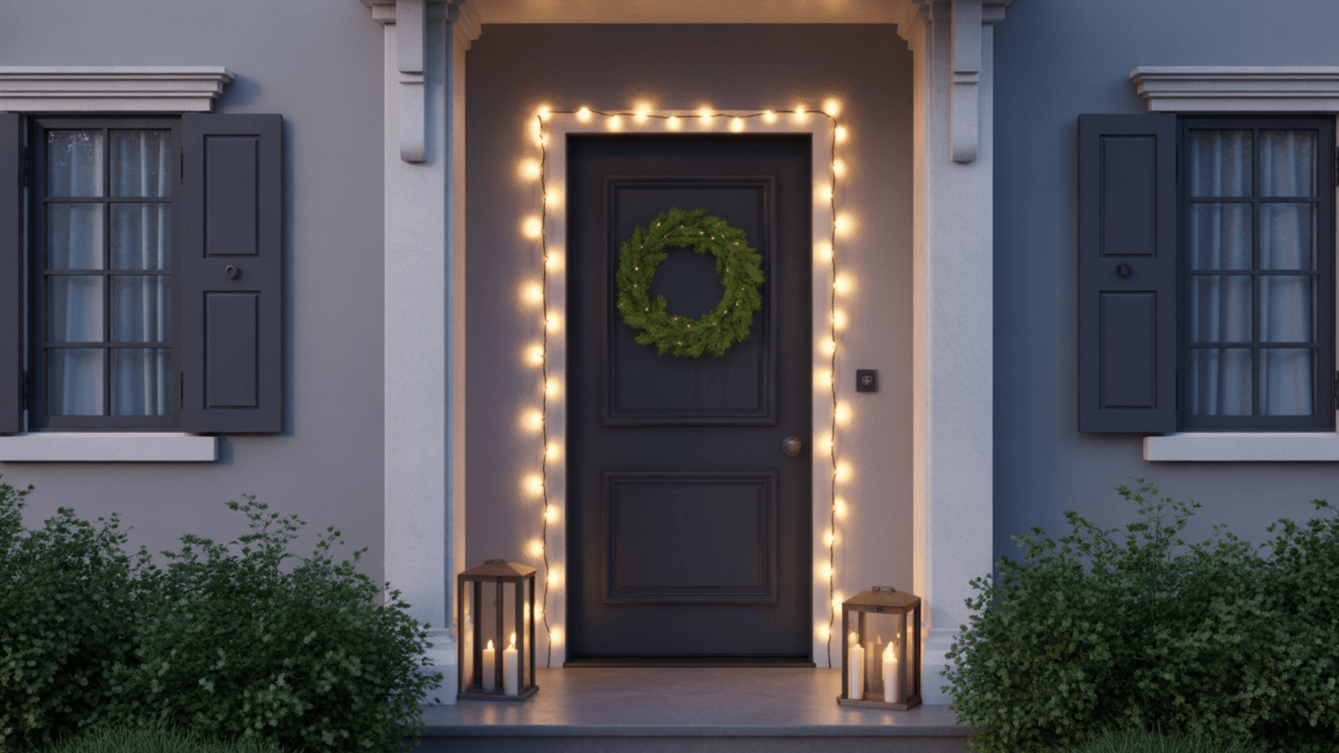 Keep Outdoor Decorations Simple