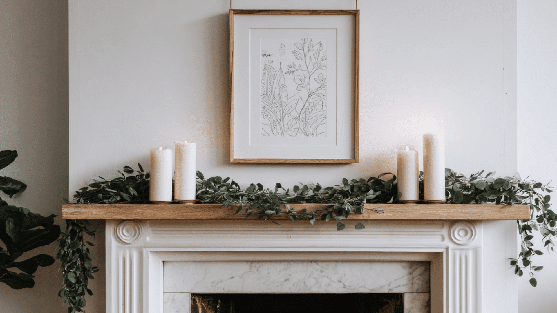 Keep the Mantel Clean and Calm
