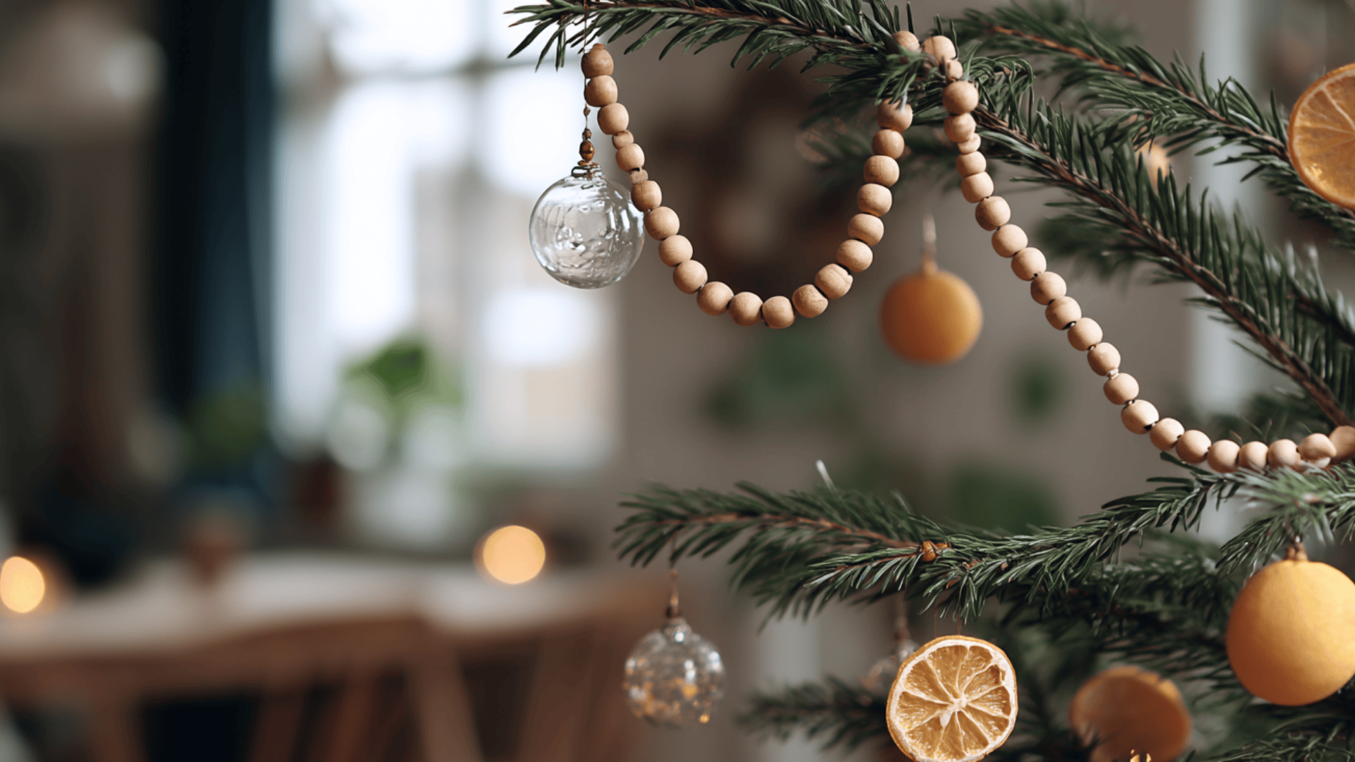 Try Simple, Natural Ornaments