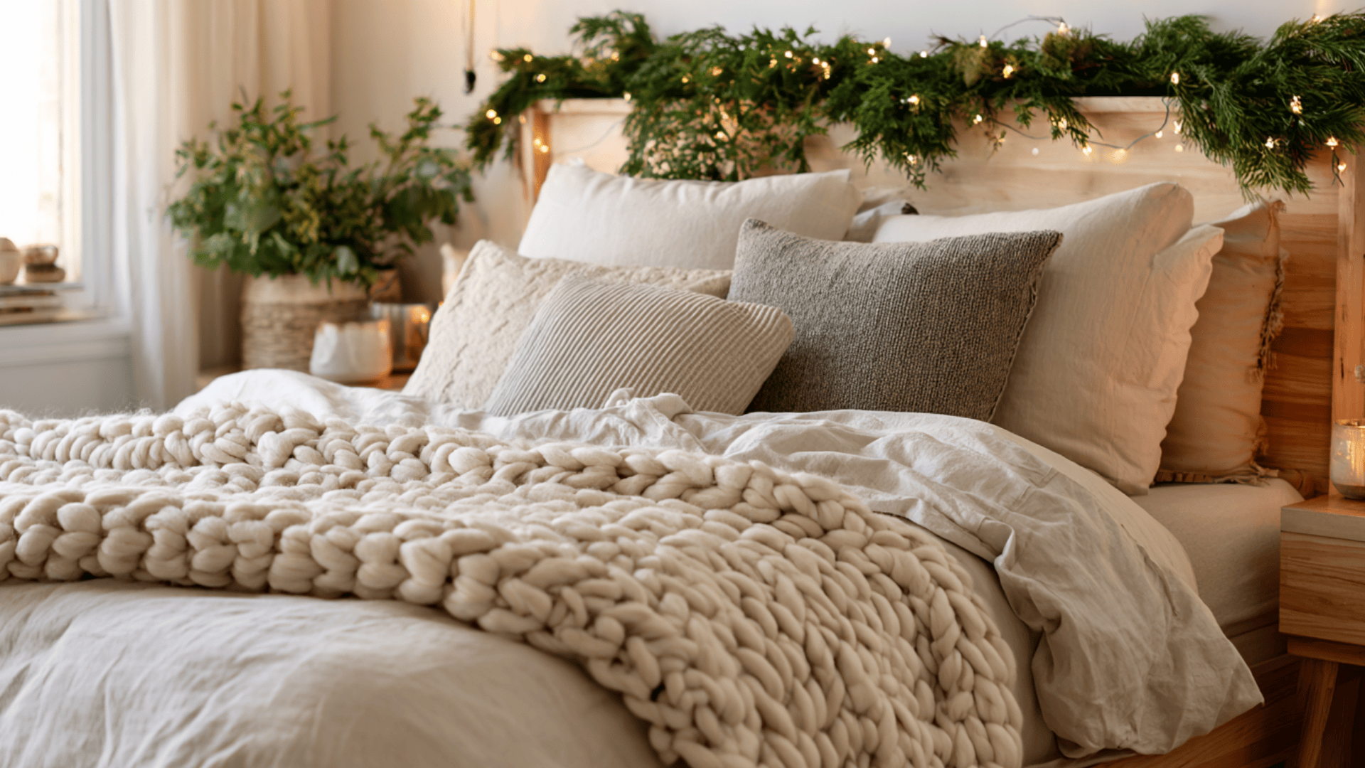 Use Neutral Textiles for a Cozy Look