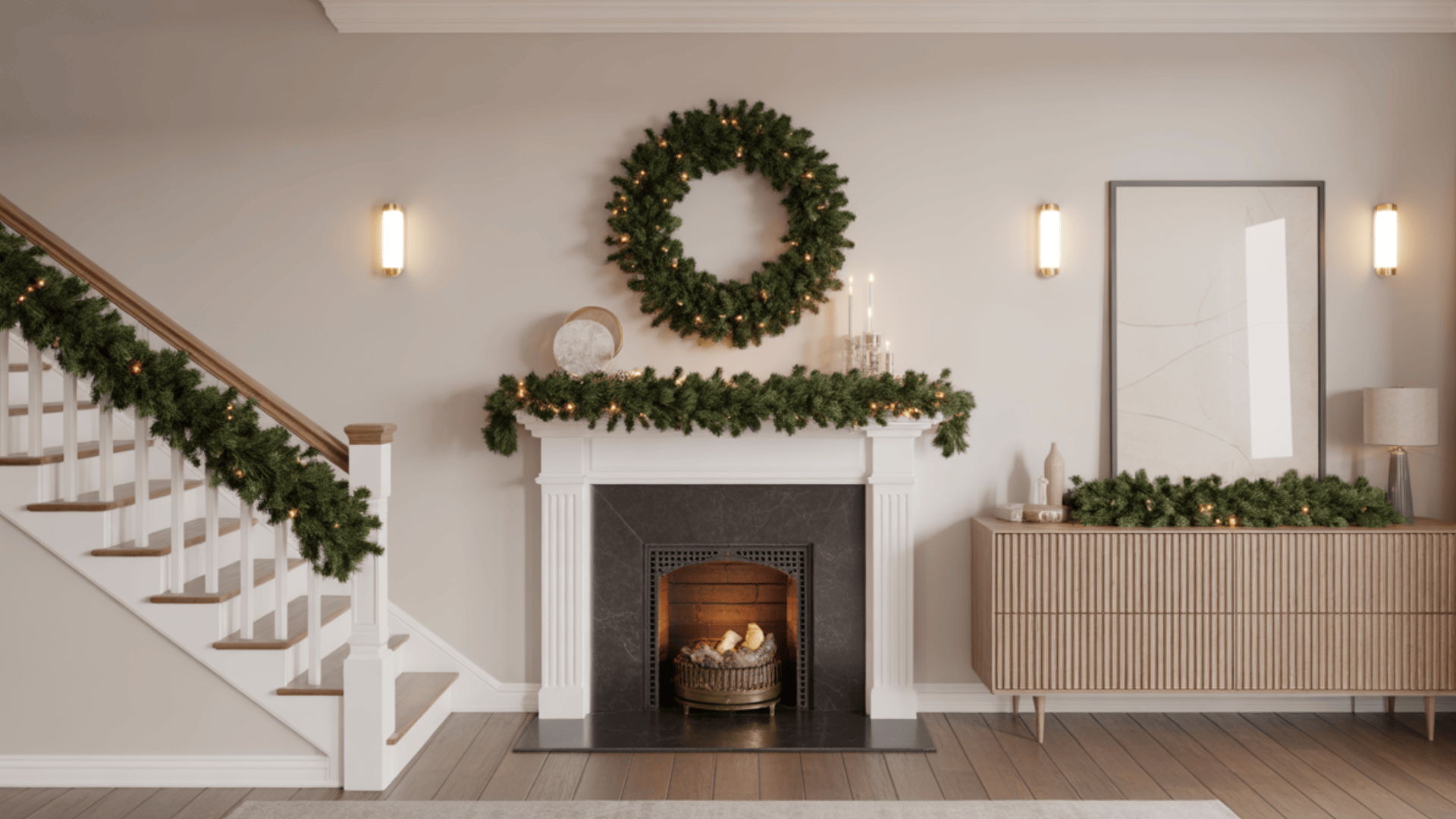 Use One Style of Garland Everywhere