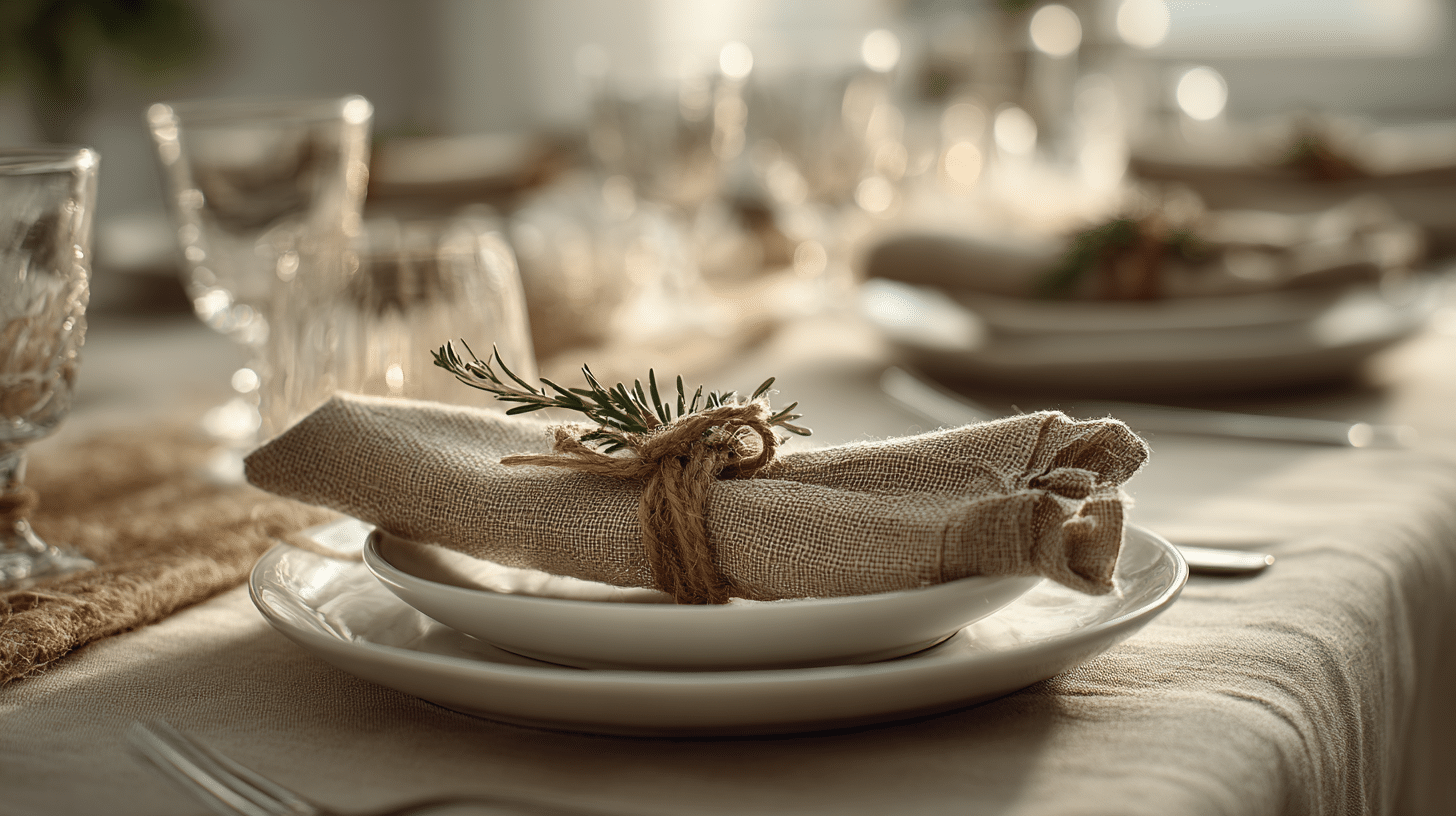 Keep the Table Setting Minimal