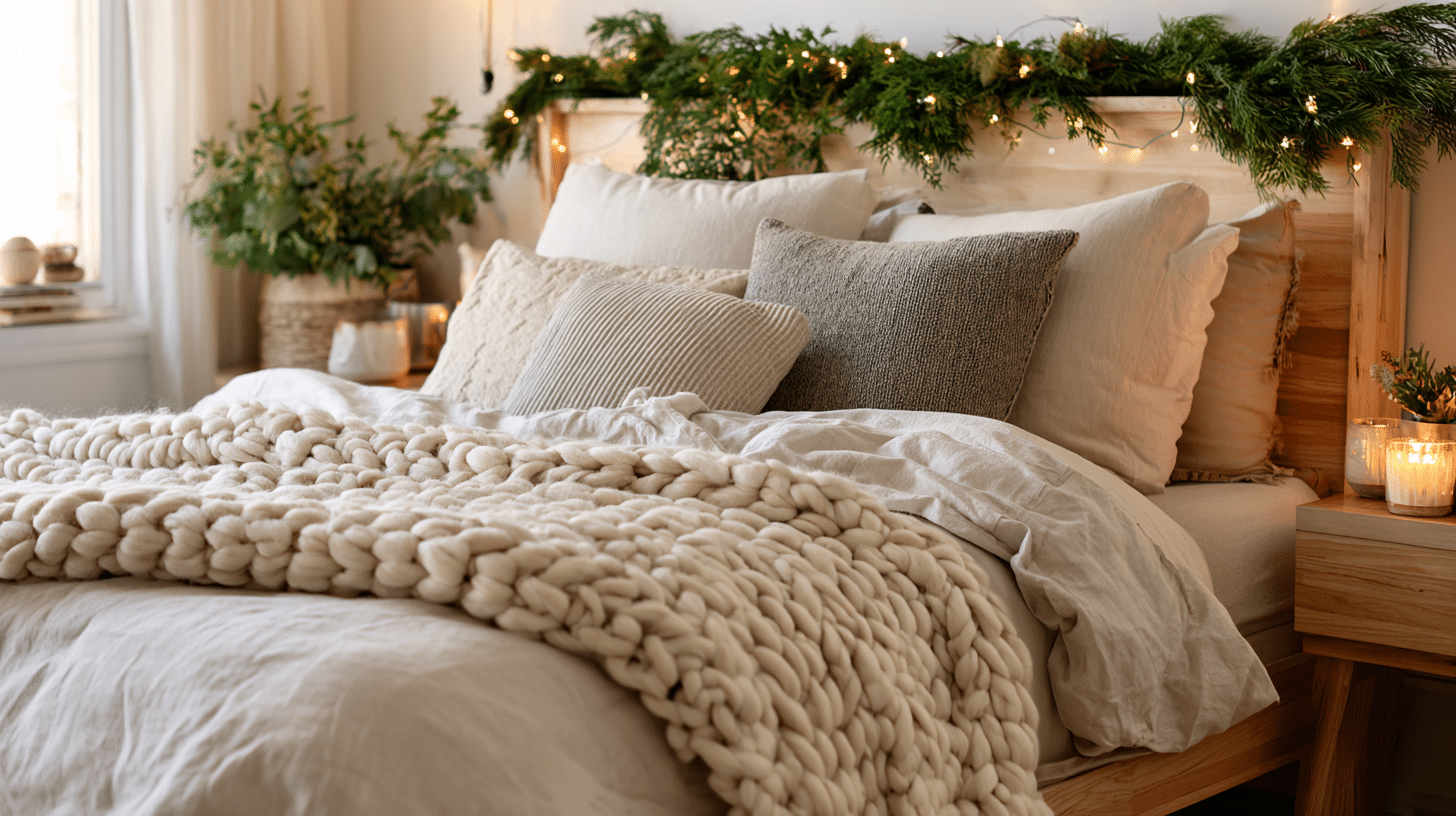 Use Neutral Textiles for a Cozy Look