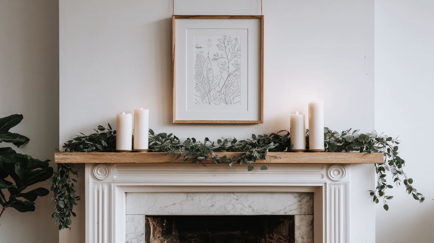Keep the Mantel Clean and Calm