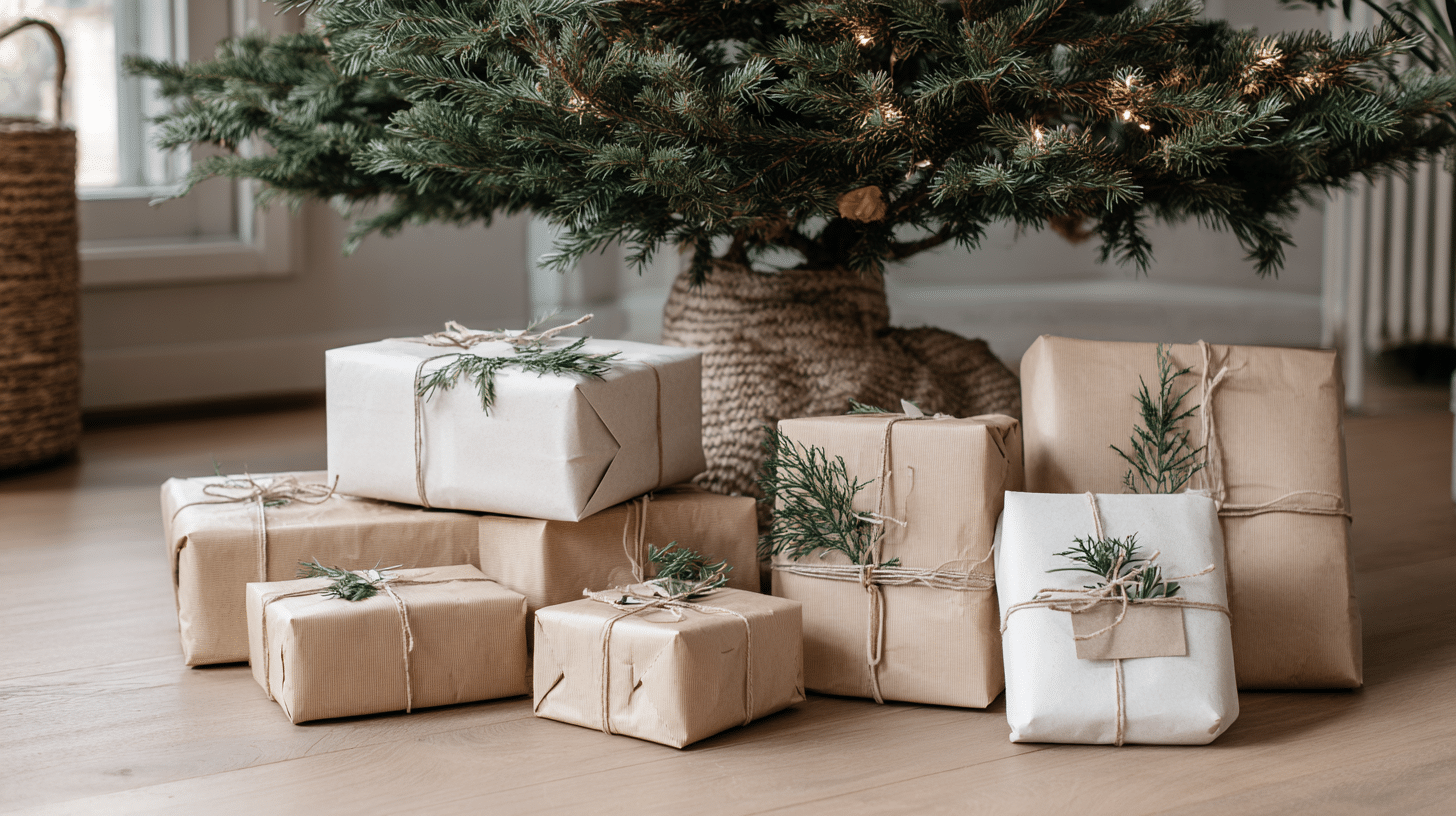 Keep Gift Wrap Minimal