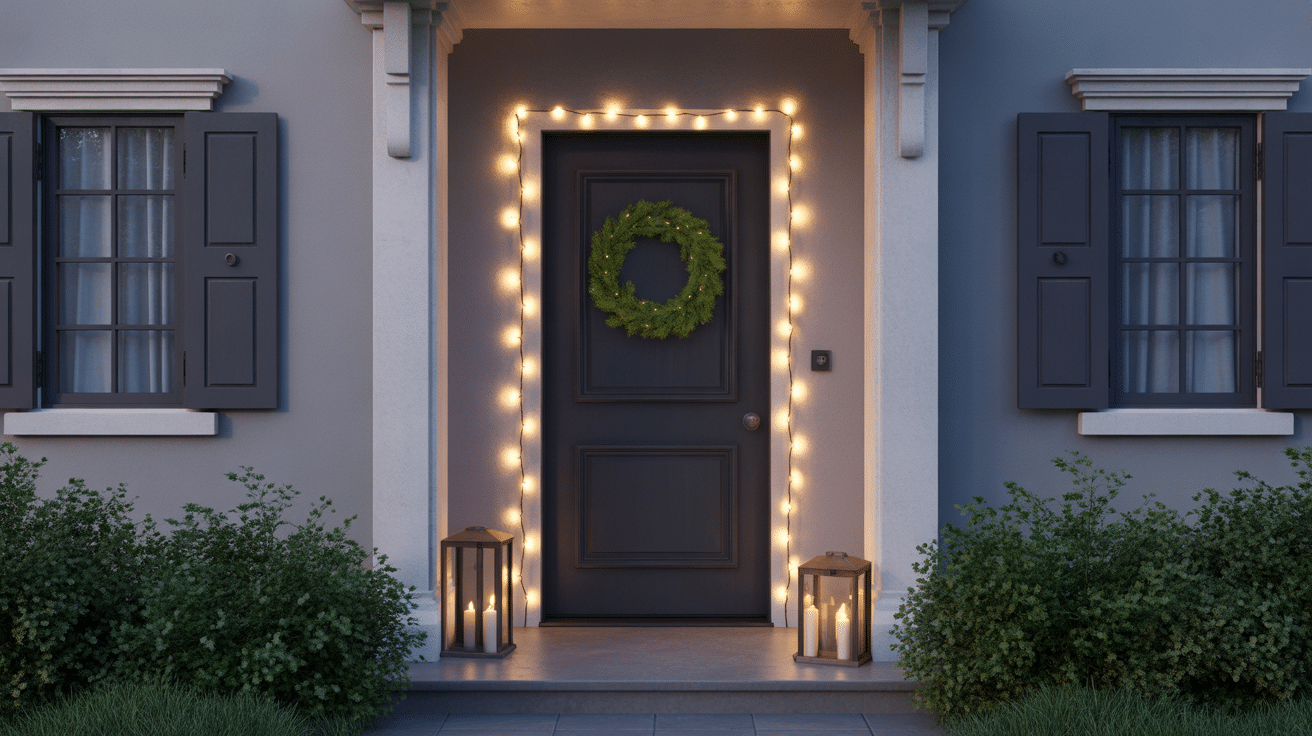 Keep Outdoor Decorations Simple