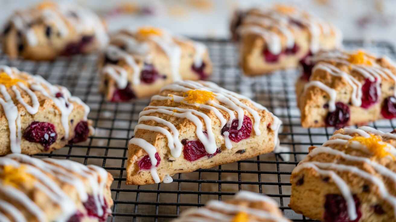 Cranberry Orange Scones