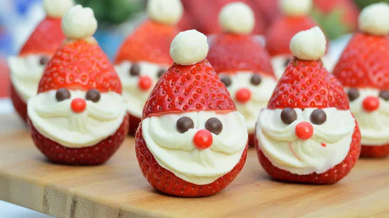 Santa Hat Strawberries