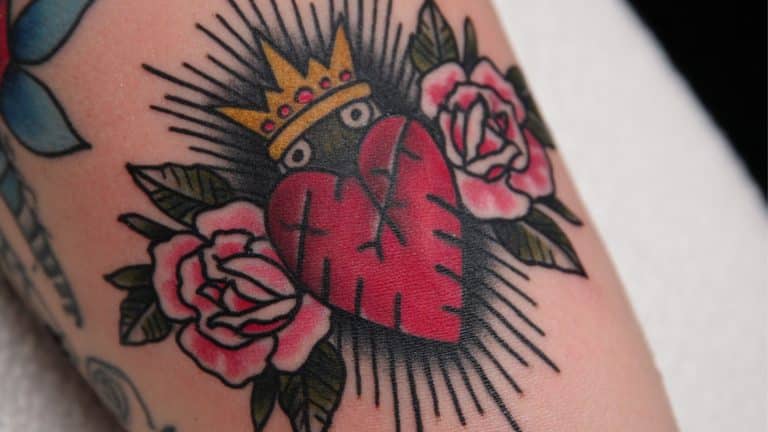 sacred heart tattoo meaning