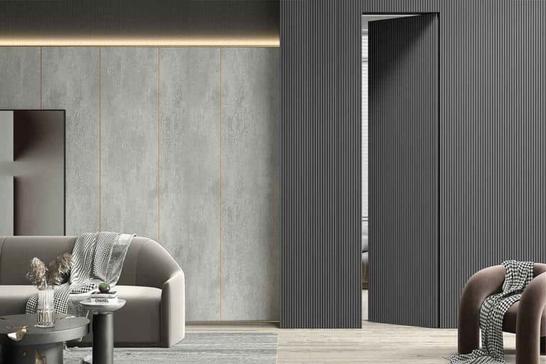 Flush Doors in Modern Minimalist Bedrooms